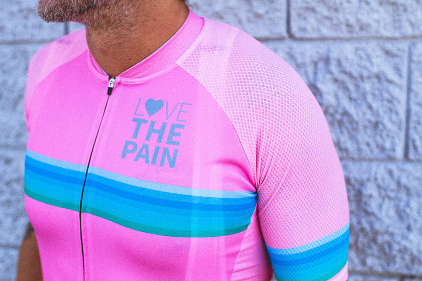 "Pink Panther" Cycling Top Short Sleeve