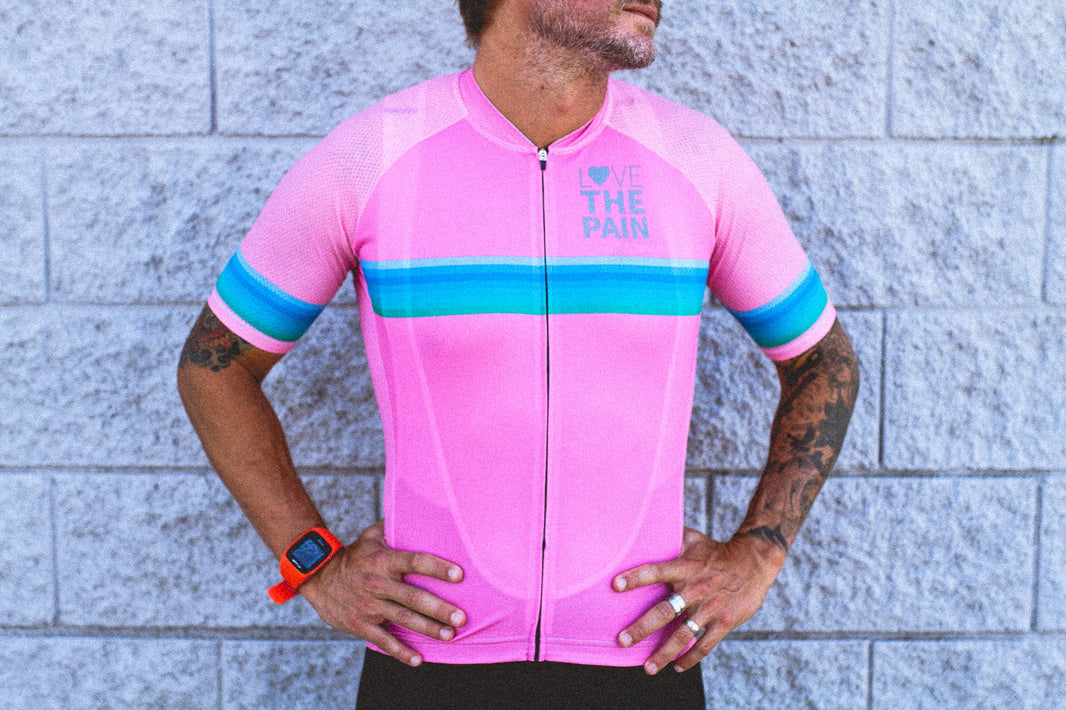 "Pink Panther" Cycling Top Short Sleeve