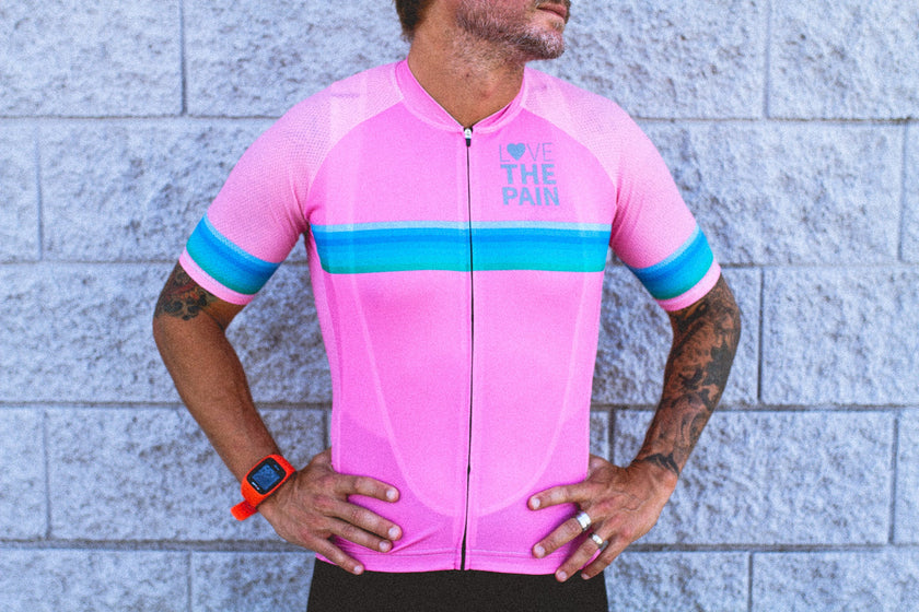 "Pink Panther" Cycling Top Short Sleeve