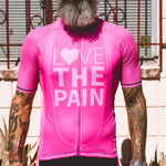 Professional Pink Cycling Jersey Quick-drying and Breathable