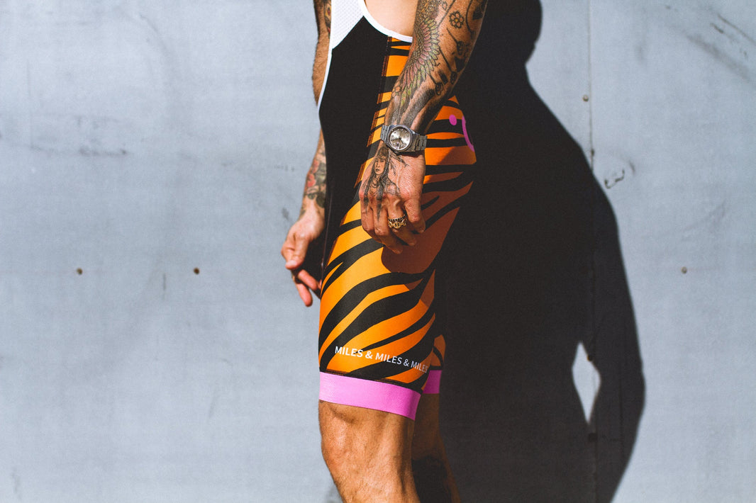 "The Animal" Style tiger print cycling shorts