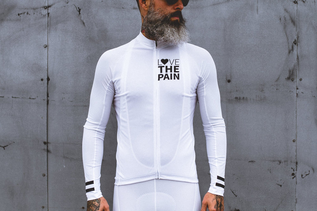 "Blanco" Professional Cycling Suit Pure White