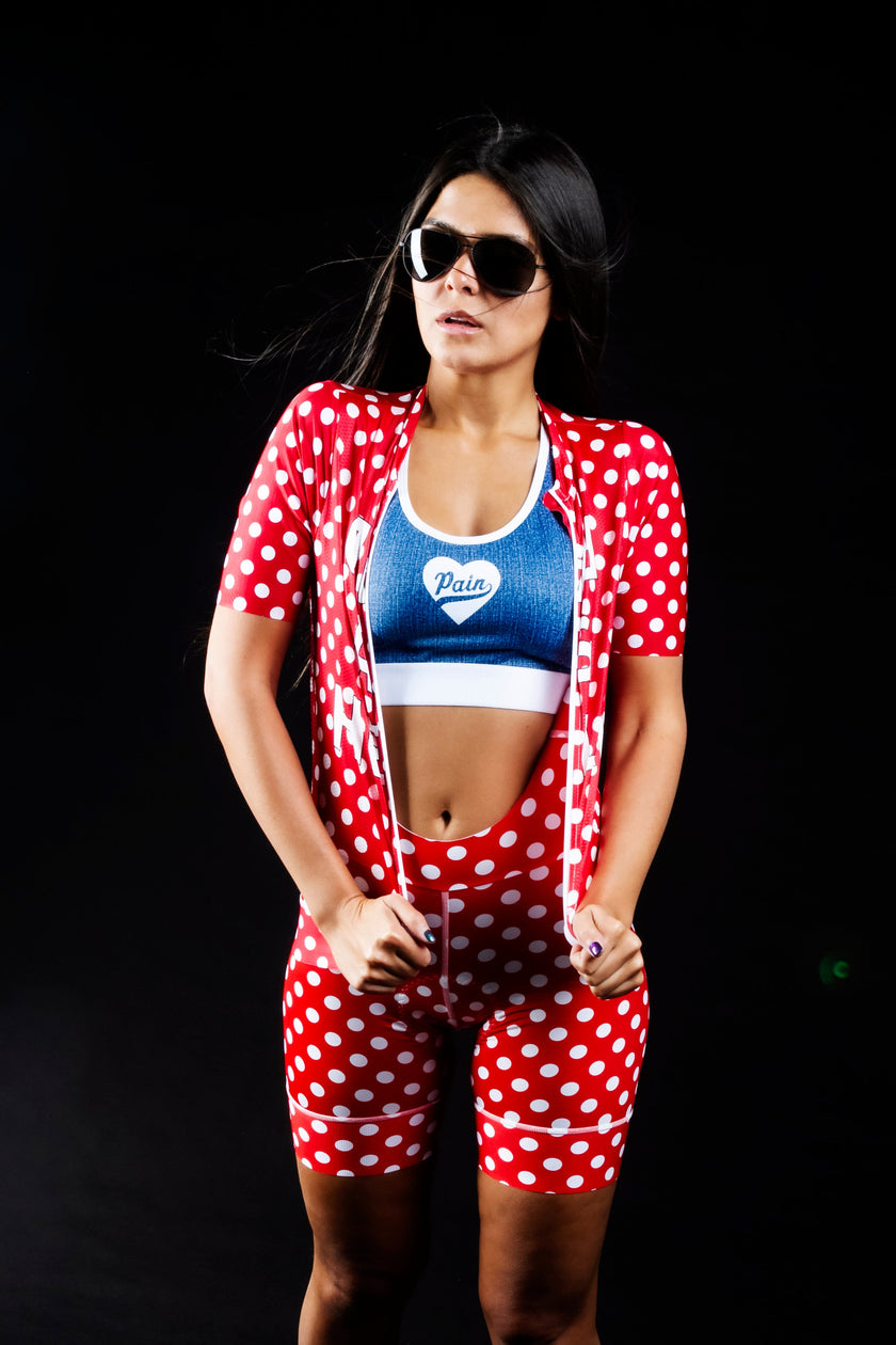 "Red Dots" Series Jersey Womens