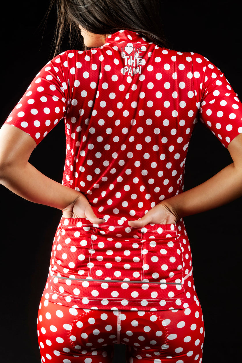 "Red Dots" Series Jersey Womens