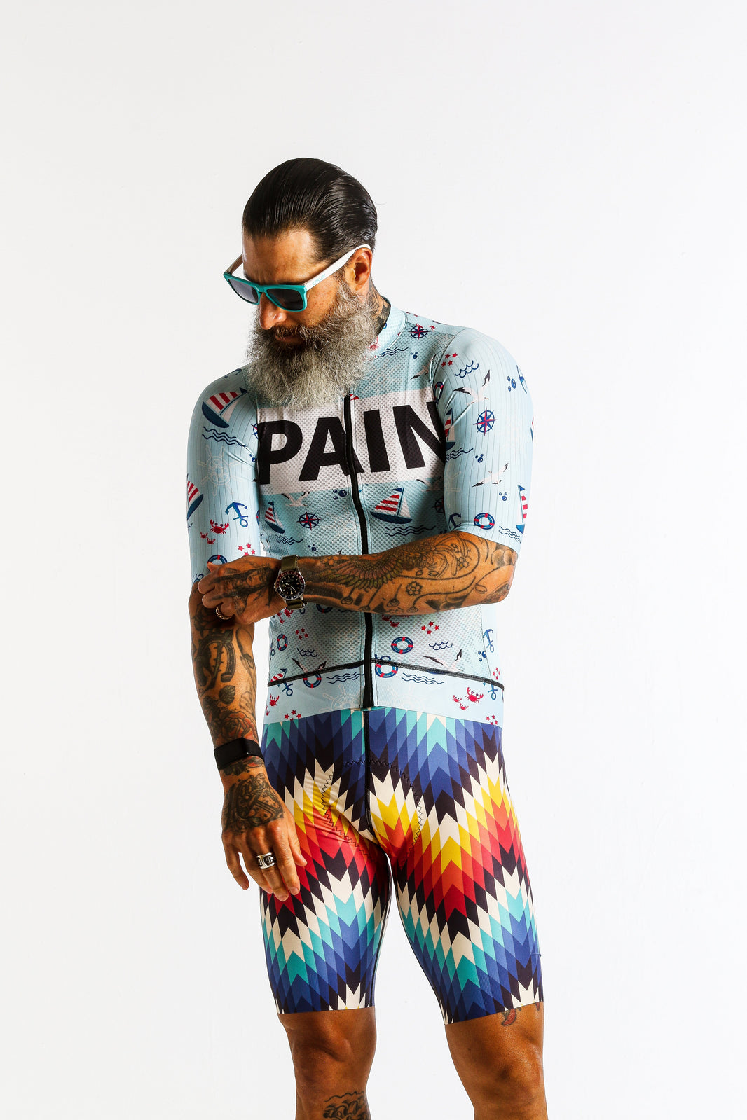 Bohemian Spring/summer Thin Breathable Cycling Jersey