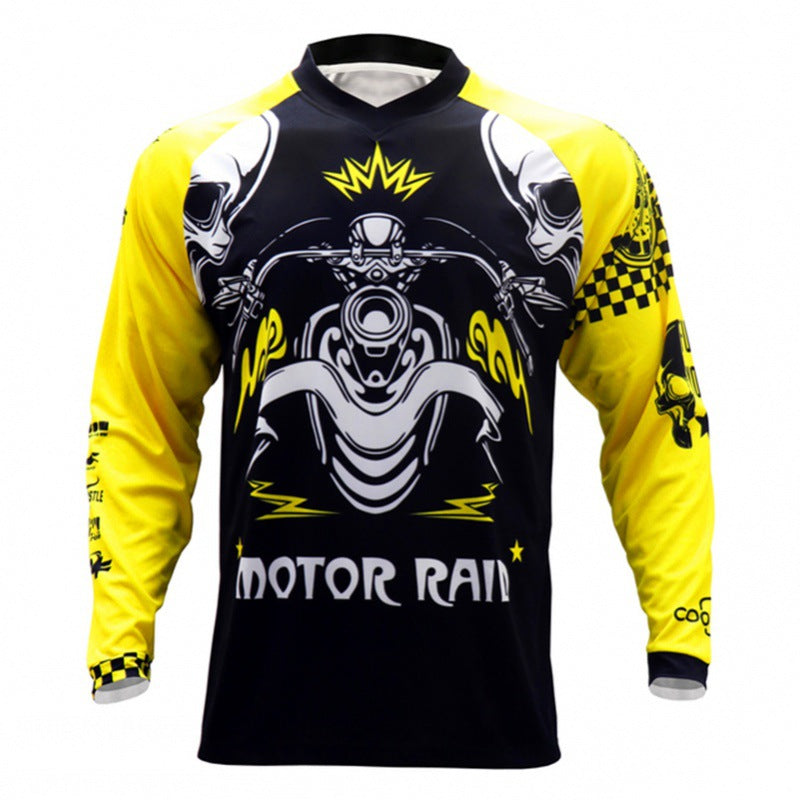 Moto Racing  Long Sleeve Downhill Jersey