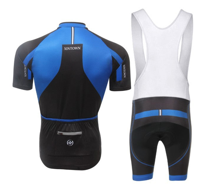 Cycling wear suspenders short-sleeved suit cycling