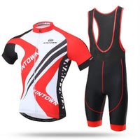 Cycling wear suspenders short-sleeved suit cycling