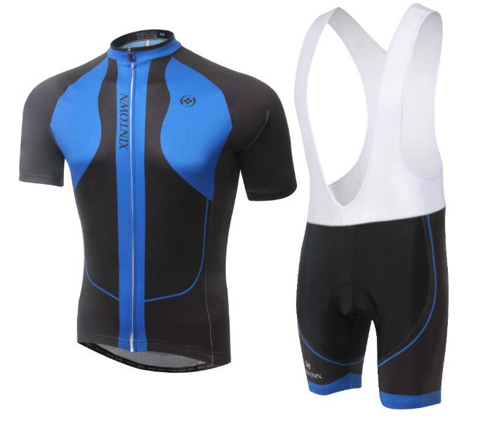 Cycling wear suspenders short-sleeved suit cycling