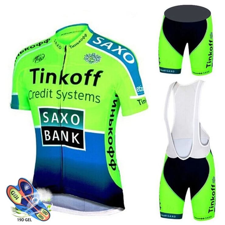 New Saxo Bank Tinkoff Cycling jersey Set Team sportswear