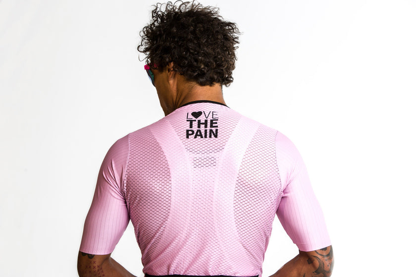 "Salmon" Breathable Mesh Cycling Suit