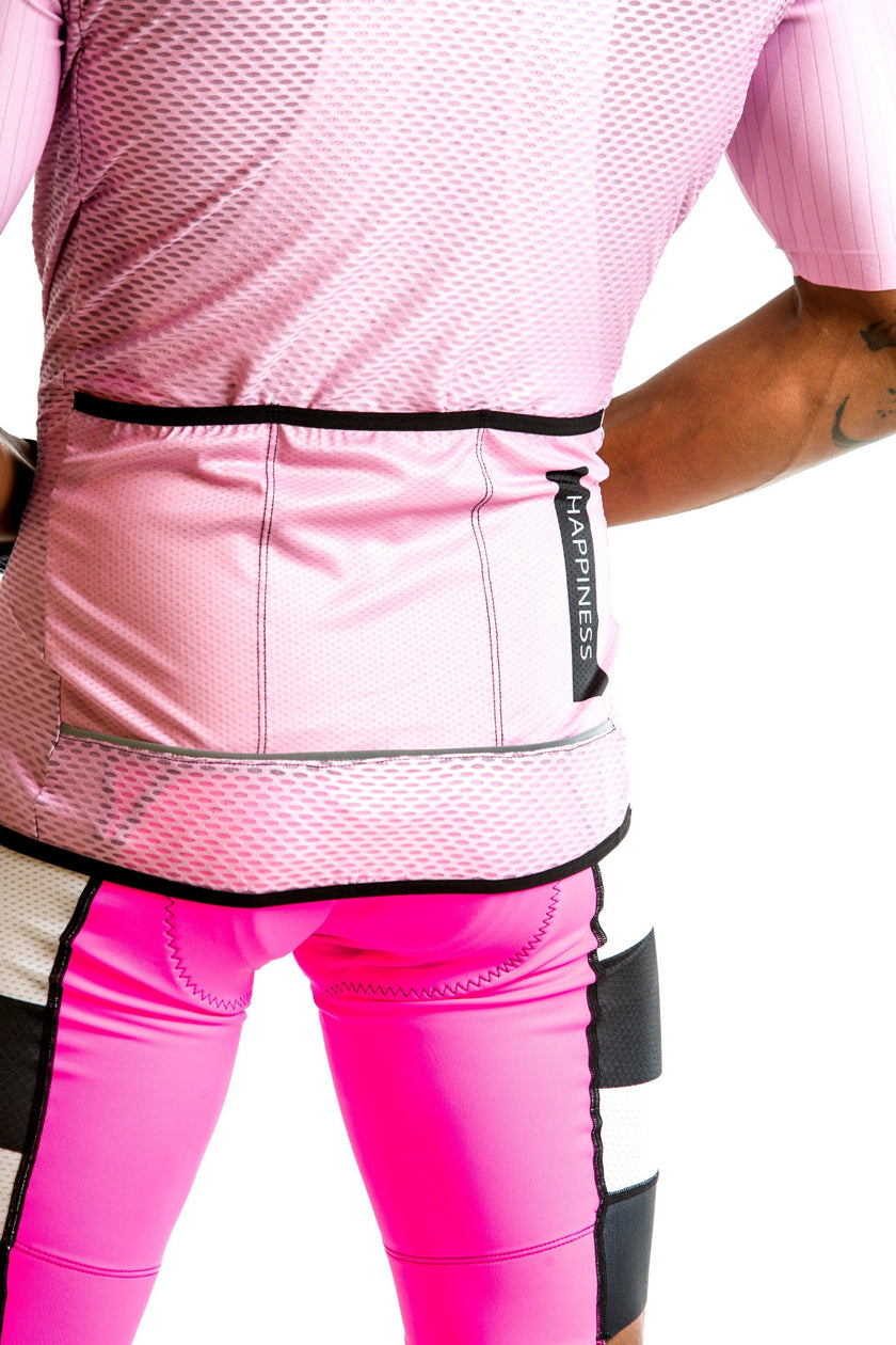 "Salmon" Breathable Mesh Cycling Suit