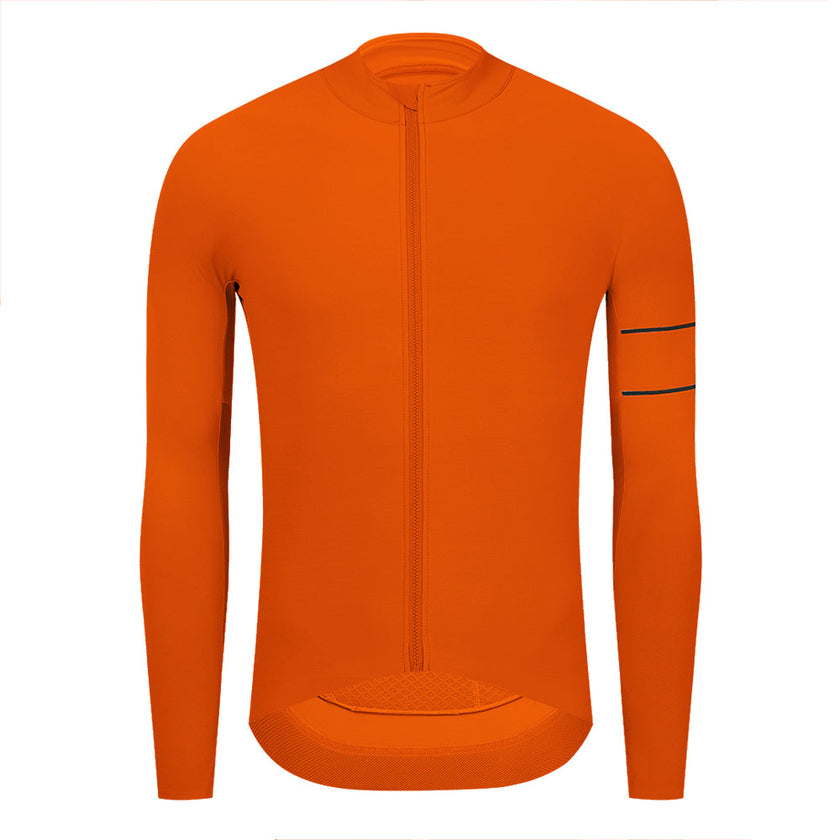 Thermal Fleece Long Sleeve Cycling Jersey 10 Colors