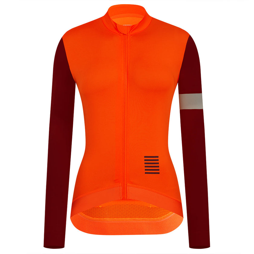 Long Sleeve Quick Drying Breathable Cycling Jersey