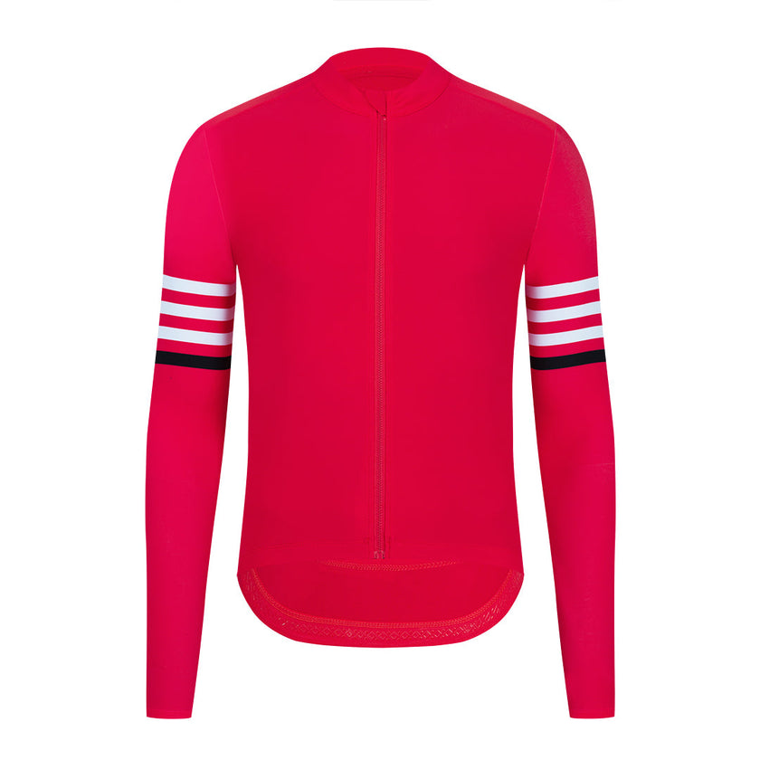 Winter Long Sleeves Fleece Warm Cycling Jersey