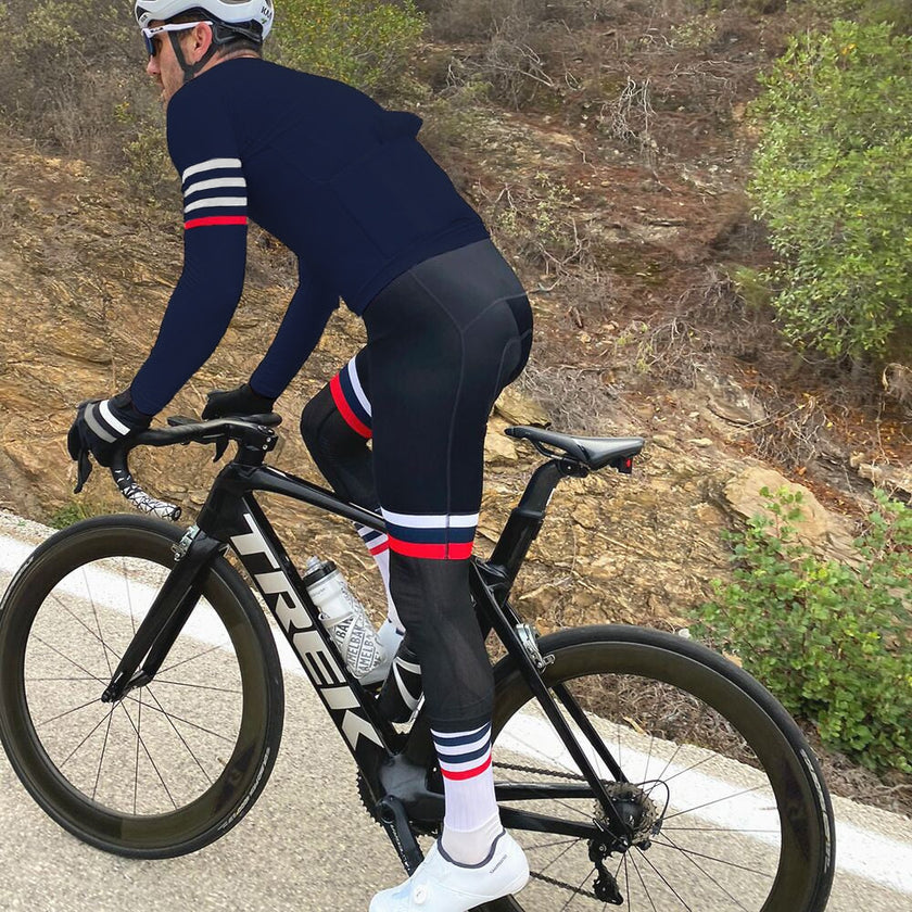 Winter Long Sleeves Fleece Warm Cycling Jersey