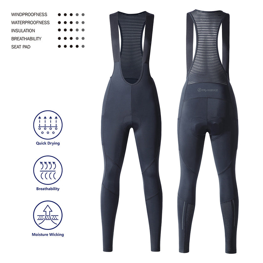 Coolmax 3D Tights Cycling Bib Pants