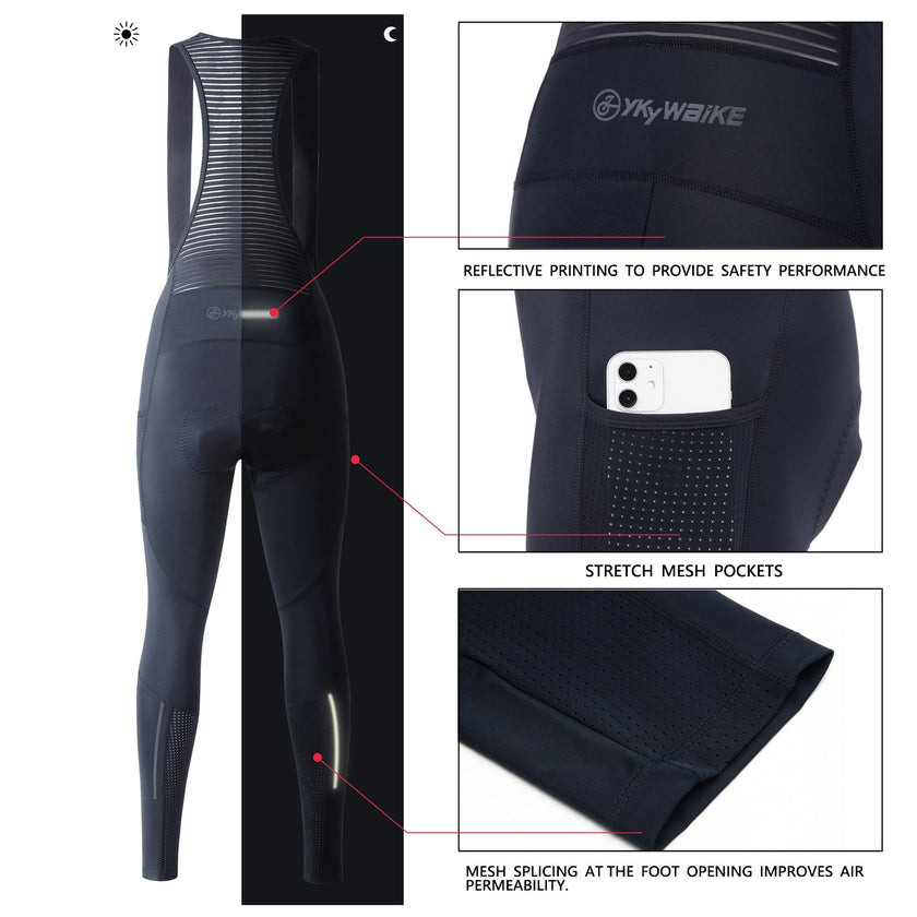 Coolmax 3D Tights Cycling Bib Pants