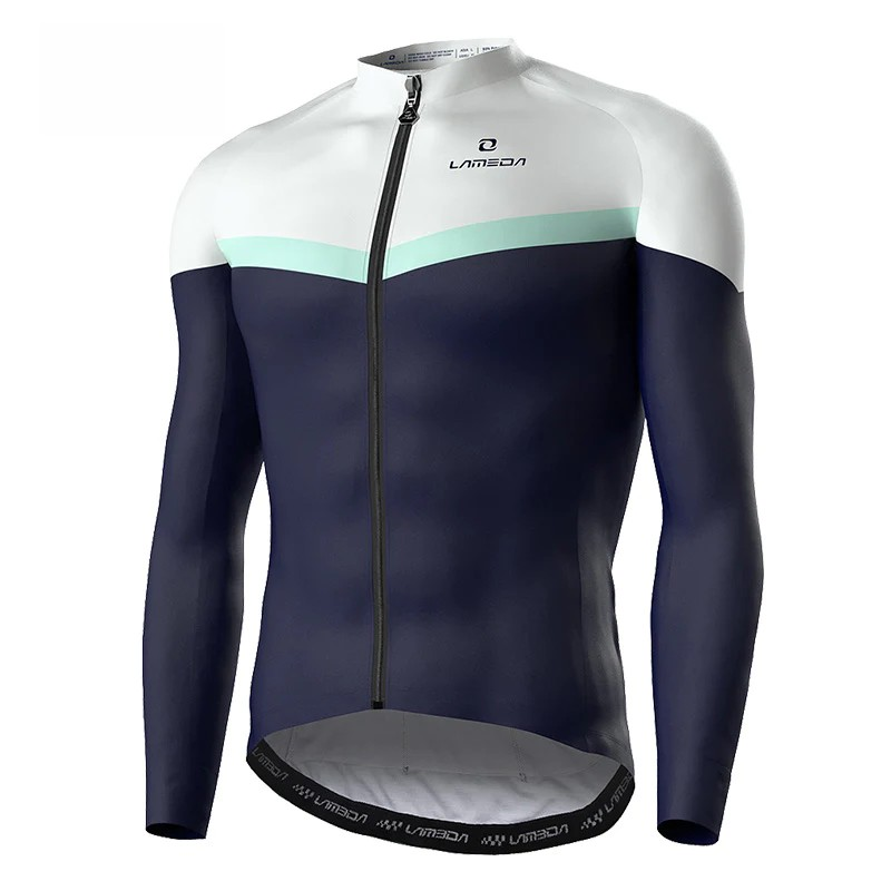 Autumn Winter Warm Fleece Cycling Jersey