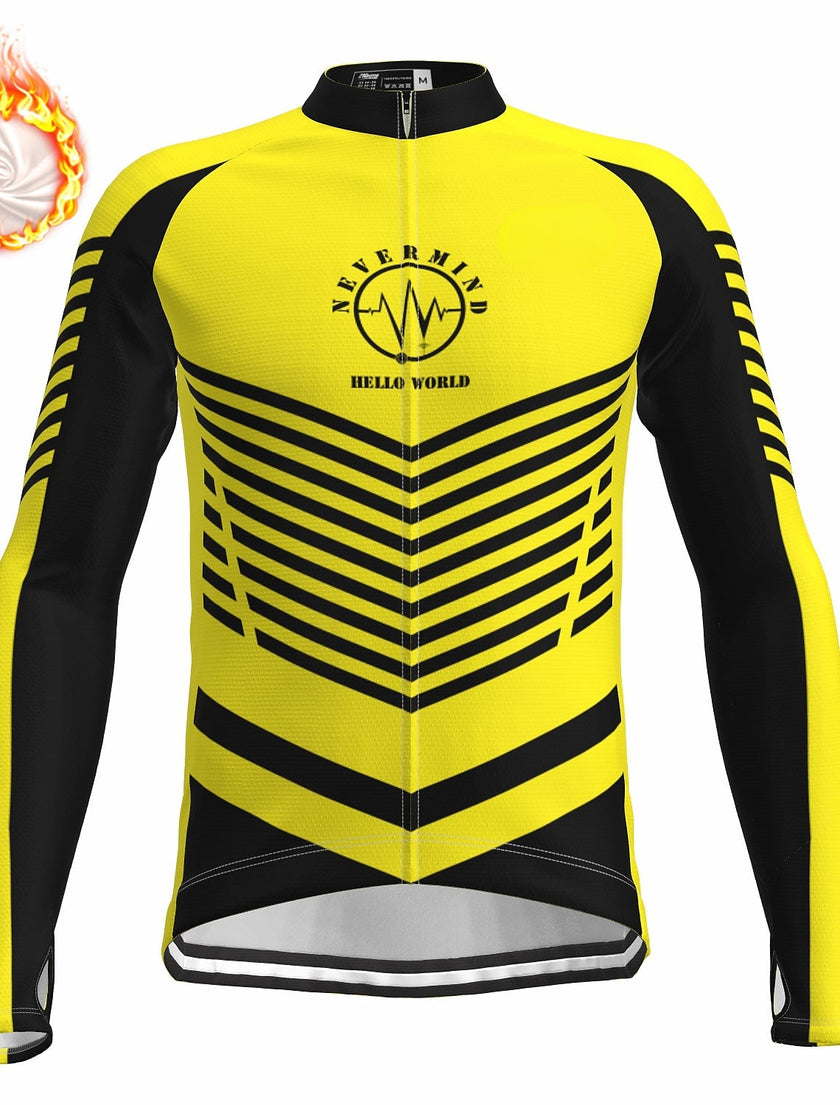 Grams Men's Long Sleeve Cycling Jersey