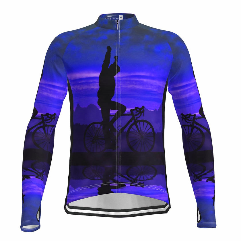 Grams Men's Long Sleeve Cycling Jersey