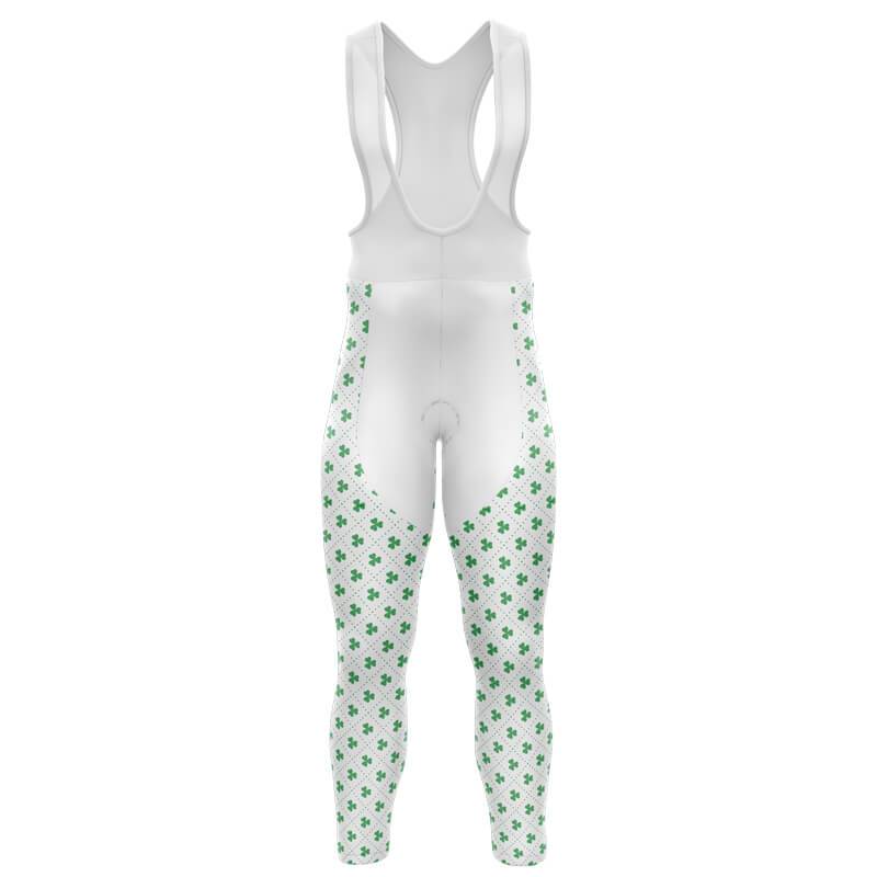 3 Leaf Clover Pattern Bib Pants