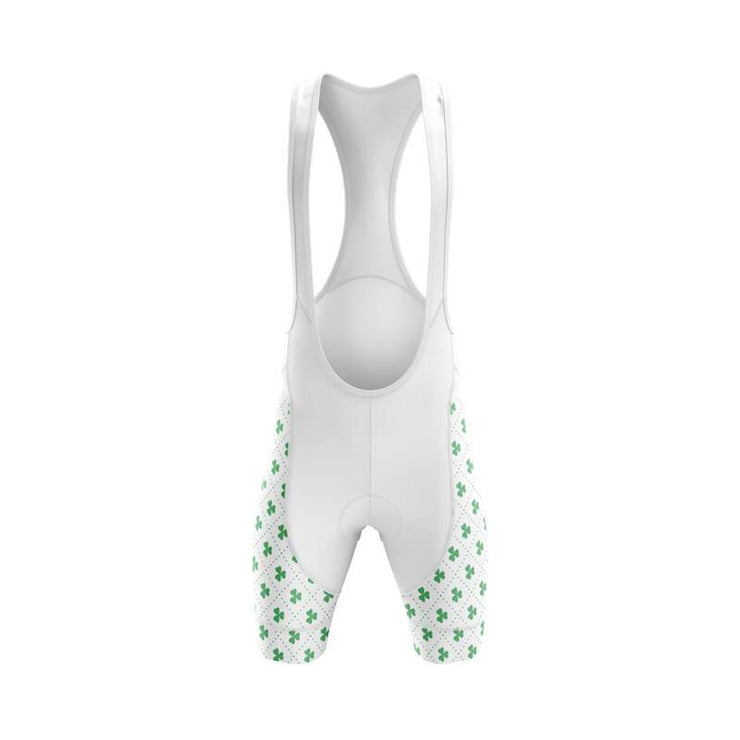 3 Leaf Clover Pattern Bib & Shorts