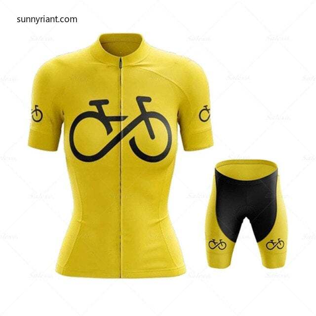 Pink Women Cycling JERSEYS SUIT