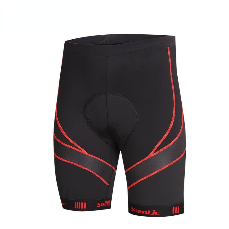 Santic Men Cycling Shorts 3D Anti-Slip Gel Padded Shorts