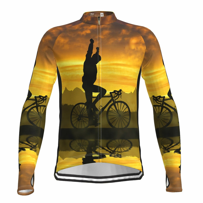 Grams Men's Long Sleeve Cycling Jersey