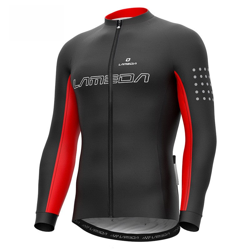 Autumn Winter Warm Fleece Cycling Jersey