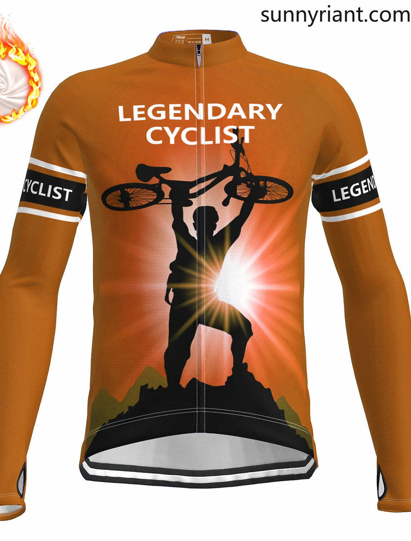 Grams Men's Long Sleeve Cycling Jersey