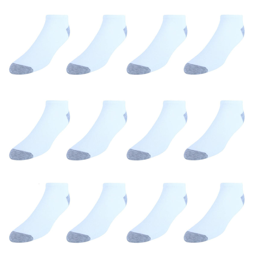 Hanes Men's FreshIQ X-Temp Low Cut Socks (12 pack)