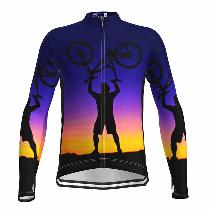 Grams Men's Long Sleeve Cycling Jersey