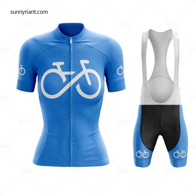 Pink Women Cycling JERSEYS SUIT