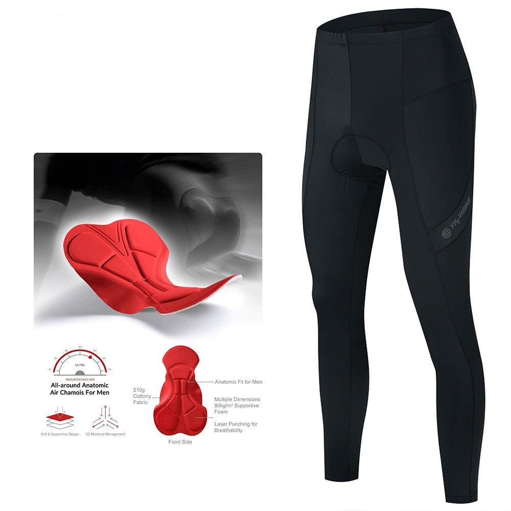 Solid Color Sweat Absorption Cycling Pants