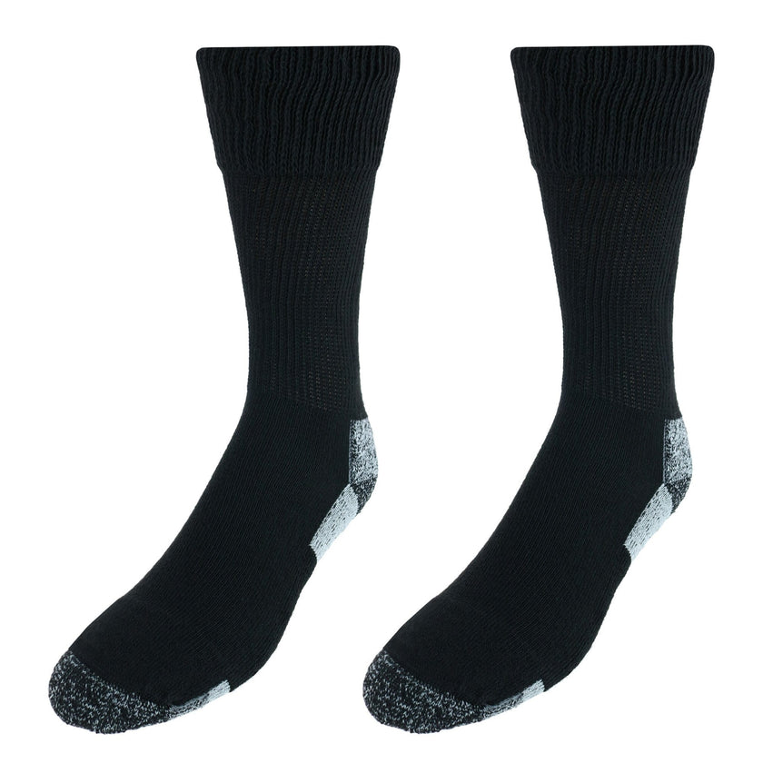 Dr Scholls Men's American Lifestyle Collection BlisterGuard Crew Socks 2 Pair