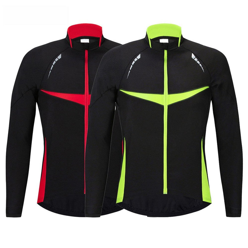 Autumn and Winter Windproof Warm Cycling Jacket