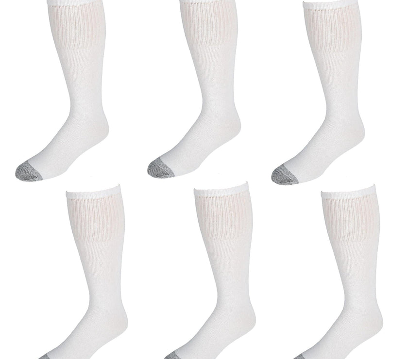 Fruit of the Loom Men's Work Gear  Heavy Duty Tube Socks