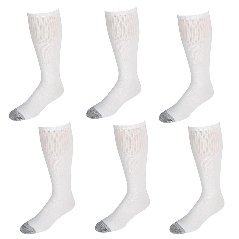 Fruit of the Loom Men's Work Gear  Heavy Duty Tube Socks