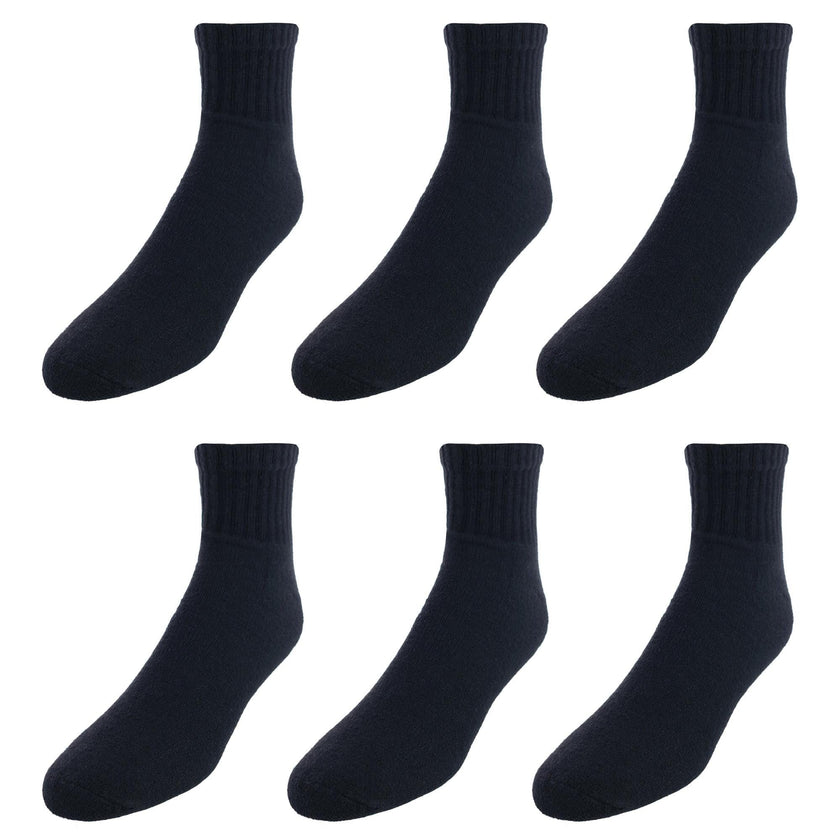 Everlast Men's Full Cushioned Quarter Socks (6 Pack)