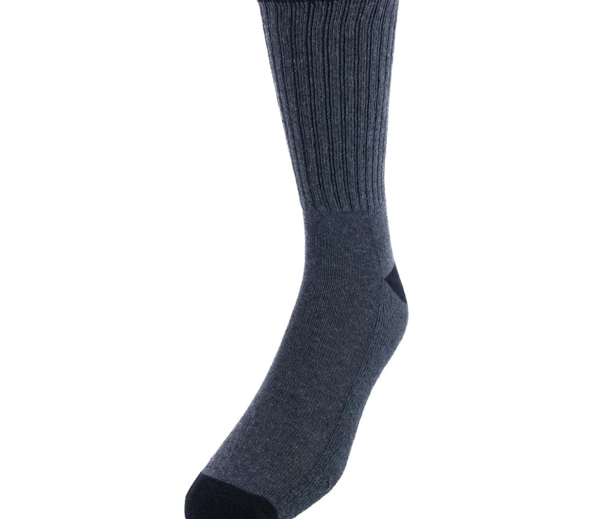 Everlast Men's Fashion Banded Half Cushion Crew Socks (6 Pack)