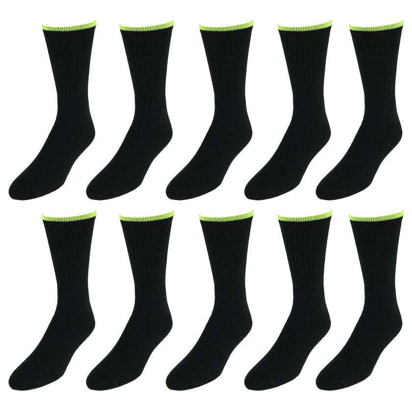 Job Site Men's 10PK Crew Socks