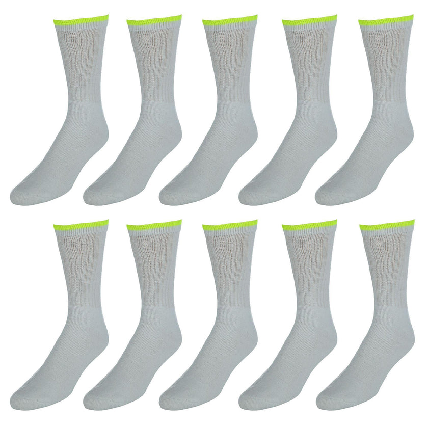 Job Site Men's 10PK Crew Socks