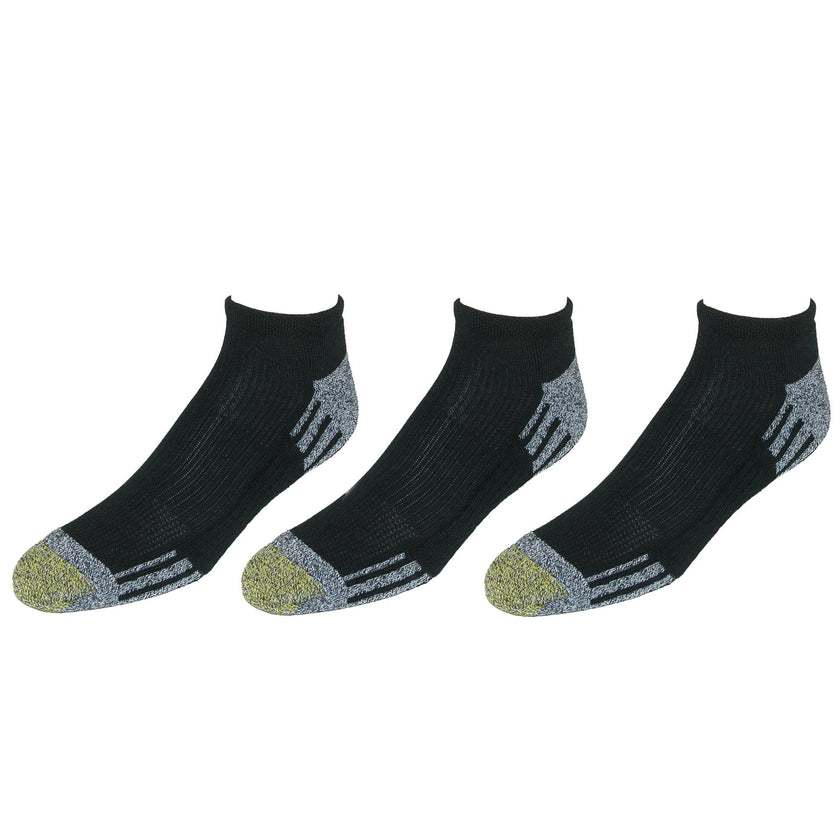 Gold Toe Men's Athletic Outlast No Show Socks (3 Pair Pack)