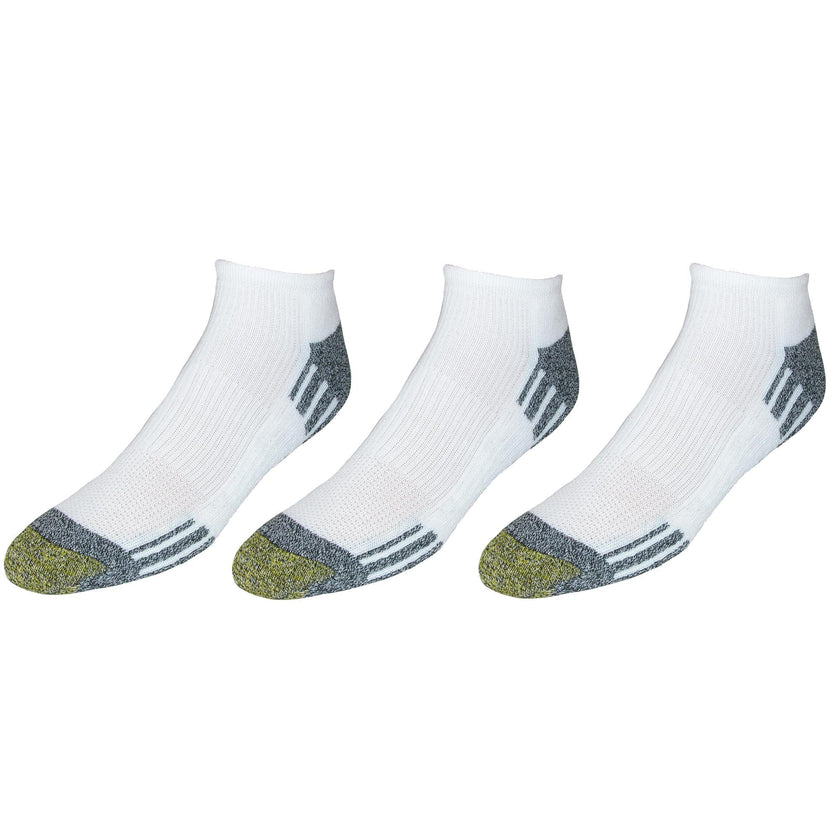 Gold Toe Men's Athletic Outlast No Show Socks (3 Pair Pack)