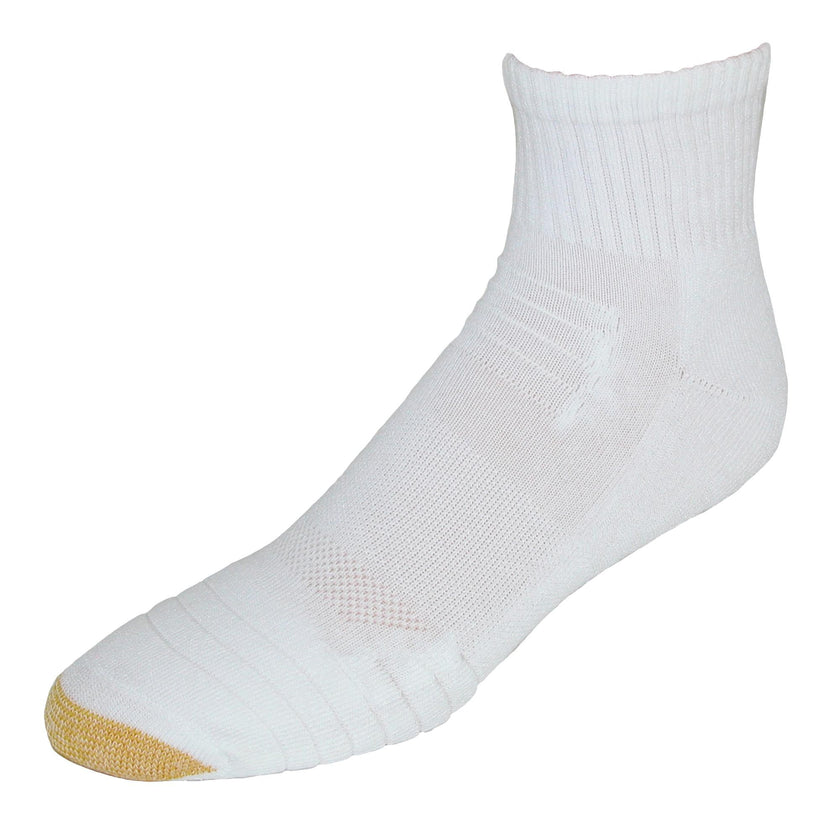 Gold Toe Men's Tech Sport Quarter Socks (6 Pair Pack)