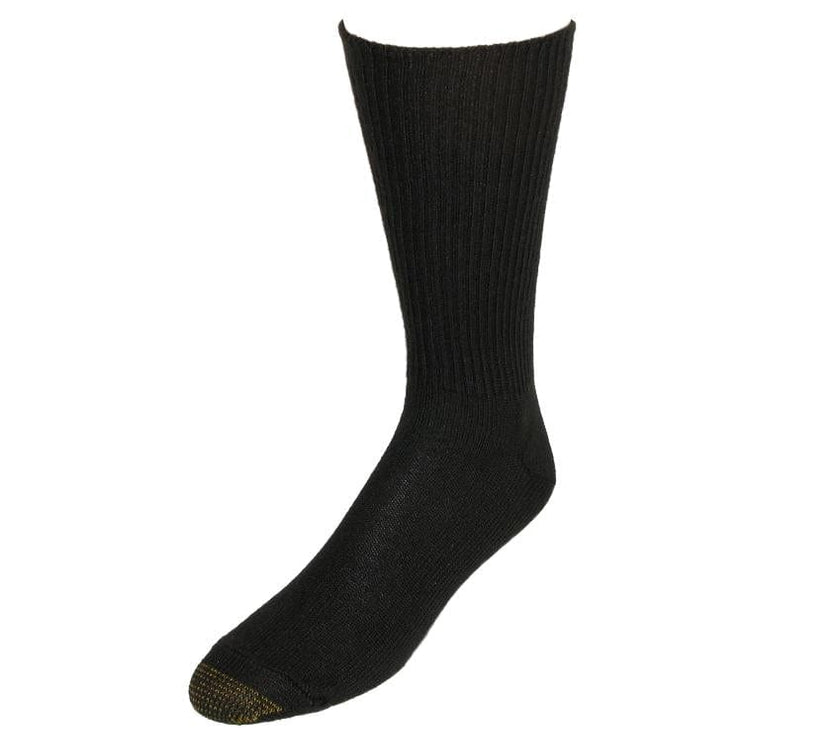 Gold Toe Men's Fluffies Soft Casual Socks (Pack of 3)