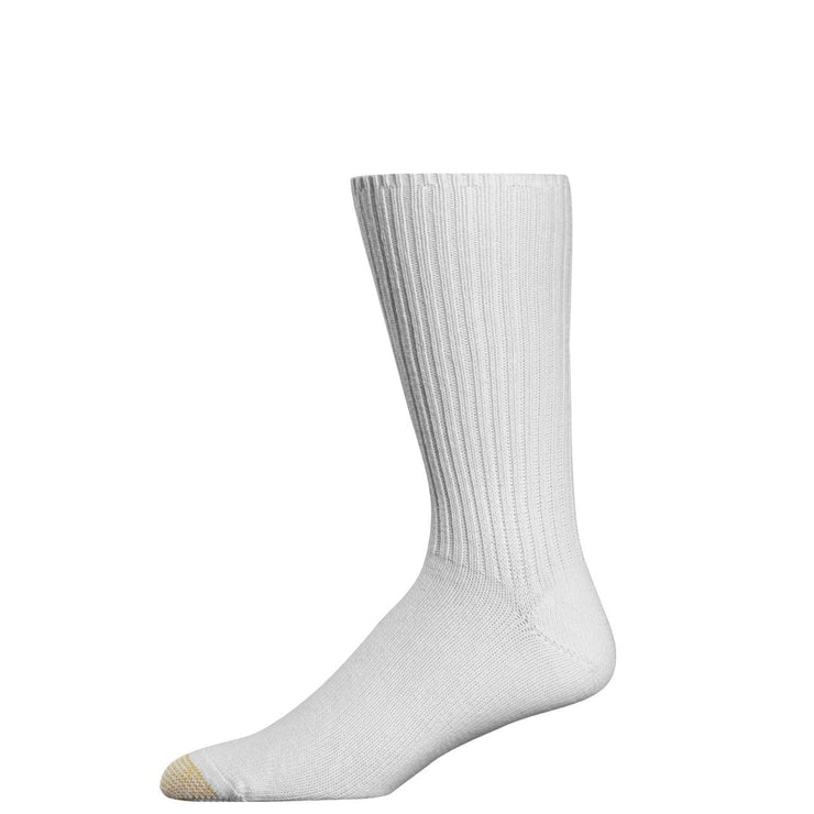 Gold Toe Men's Fluffies Cotton Crew Socks