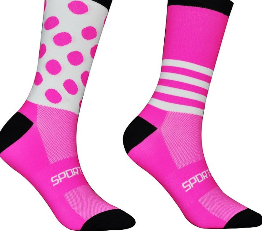 Men's Women's Athletic Sports Socks Crew Socks Cycling Socks